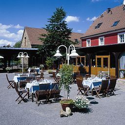 Terrace Erbgericht Tautewalde Landhotel Fotos
