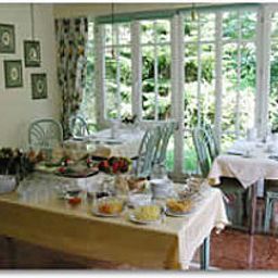 Sala de desayuno Villa am Schloßpark Fotos