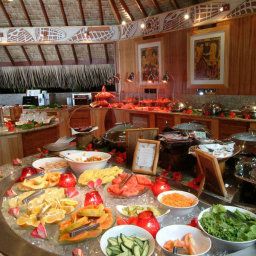Restauracja InterContinental LE MOANA BORA BORA Fotos