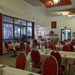 Sala colazione nel ristorante Le Village Fotos