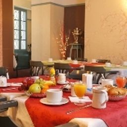 Salle du petit-déjeuner de Gramont QUALYS-HOTEL Fotos