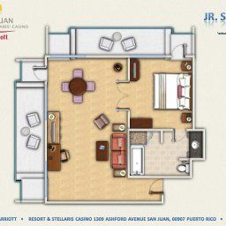 Suite San Juan Marriott Resort & Stellaris Casino Fotos