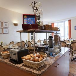 Sala de desayuno Quality Hotel Flore Nice Promenade Fotos