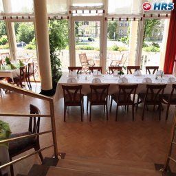 Sala colazione nel ristorante Parkhotel Altes Kaffeehaus Fotos