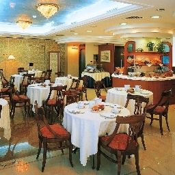 Sala colazione nel ristorante Best Western Plaza Fotos
