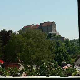 Ausblick Garten Hotel Salzach Garni Fotos