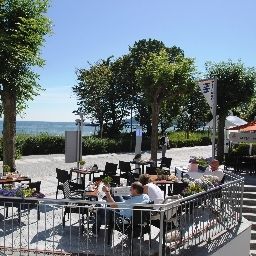 Терраса Strandhotel Binz Fotos