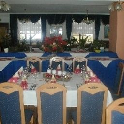 Sala colazione nel ristorante Adler-Post Fotos