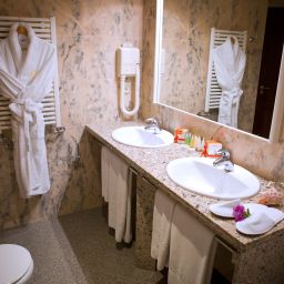 Badezimmer S`Argamassa Palace Suite Hotel Fotos