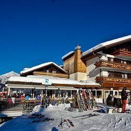 Terrasse Alpenhotel Garfrescha Fotos