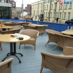 Terrasse The Liner Hotel Fotos