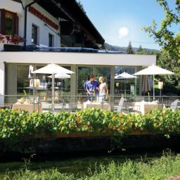 Terrasse Biohotel Leutascherhof Fotos