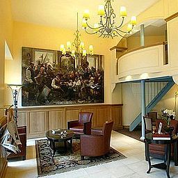 Vista all'interno Grand Hotel des Gobelins Logis Fotos