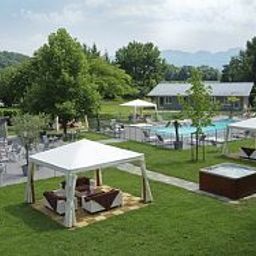 Terrasse Quality Hotel Le Cervolan Chambéry-Voglans Fotos
