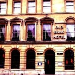 Exterior view Old Bank Fotos