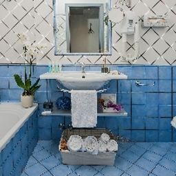 Badezimmer Positano Art Hotel Pasitea Fotos