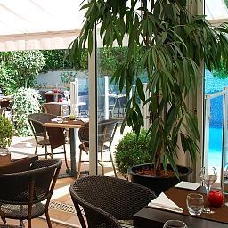 Sala colazione nel ristorante Amarante Fotos