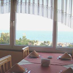 Salle du petit-déjeuner située dans le restaurant Miray Hotel Kleopatra Fotos