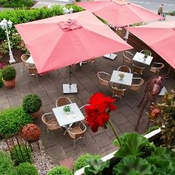 Терраса Hünerbein´s Posthotel Fotos