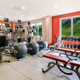 Wellness/fitness area Hilton London Heathrow Airport Fotos