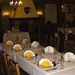 Sala colazione nel ristorante Haller Hof Fotos