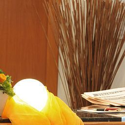 Recepción Ihr Hotel Garni Fotos