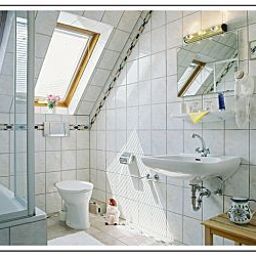 Cuarto de baño Deutsche Eiche Landgasthof Fotos