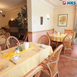 Sala colazione nel ristorante Hubertus Flair Hotel Fotos