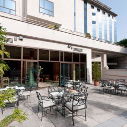 Terrasse TRYP Gijón Rey Pelayo Hotel Fotos