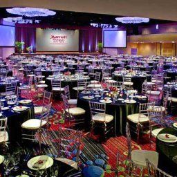 Salle de banquets New York Marriott Marquis Fotos