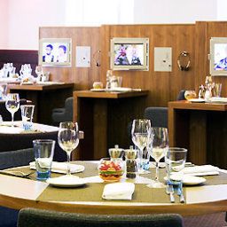 Sala colazione nel ristorante Novotel Glasgow Centre Fotos