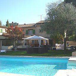 Pool Le Relais Gourmand Logis Fotos
