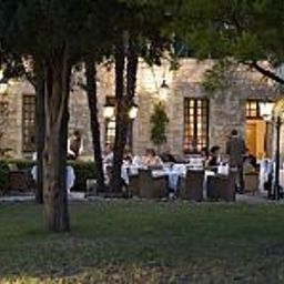 Taras Hostellerie La Magnaneraie Fotos