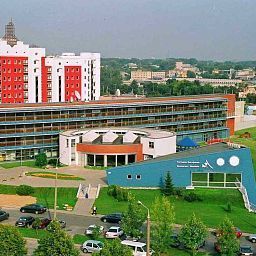 Фасад IBB Hotel Minsk (Internationale Bildungs-und Begegnungsstätte) Fotos