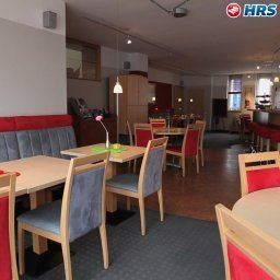 Frühstücksraum im Restaurant Petul 