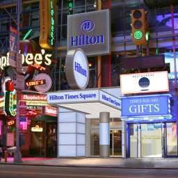 Vista esterna Hilton Times Square Fotos