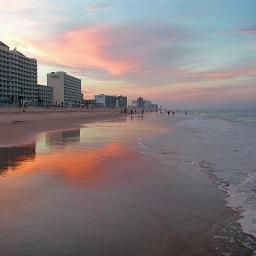 Vista esterna Holiday Inn Express Hotel & Suites VA BEACH OCEANFRONT Fotos