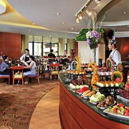 Sala colazione nel ristorante Novotel Wuhan Xinhua Fotos