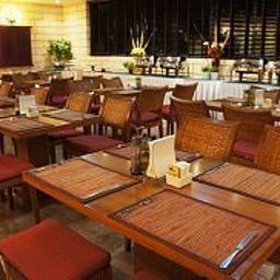 Salle du petit-déjeuner située dans le restaurant Dream Palace Fotos