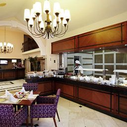 Sala colazione nel ristorante Mercure Johannesburg Midrand Hotel Fotos