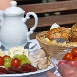 Sala colazione Am Zehntstadl Garni Fotos
