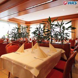 Sala colazione nel ristorante Hirsch Gasthof Fotos