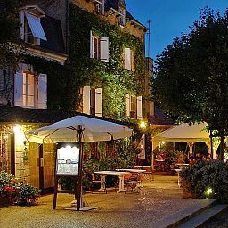 Terraza Hostellerie du Passeur Fotos