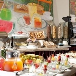 Sala de desayuno en el restaurante Best Western Continental Fotos