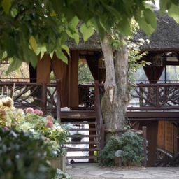 Restaurant Les Etangs de Corot Small Luxury Hotel Fotos