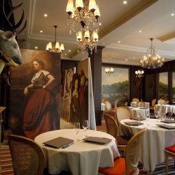 Restaurant Les Etangs de Corot Small Luxury Hotel Fotos