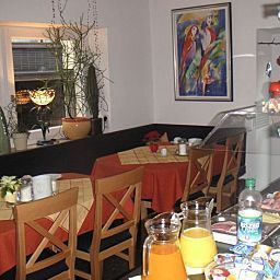 Salle du petit-déjeuner BB City-Hotel Fotos