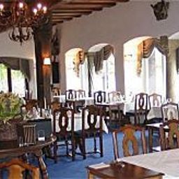 Sala de desayuno en el restaurante Alte Rheinmühle Fotos