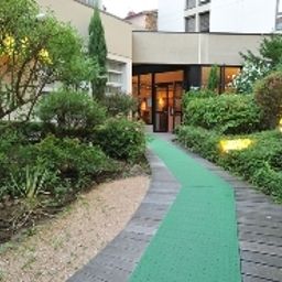 Jardín Best Western Crequi Lyon Part Dieu Fotos