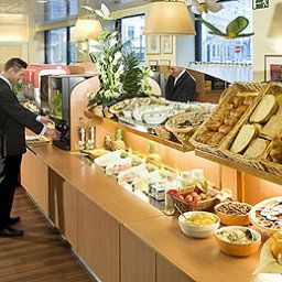 Зал для завтрака ibis Brussels Centre Ste Catherine Fotos